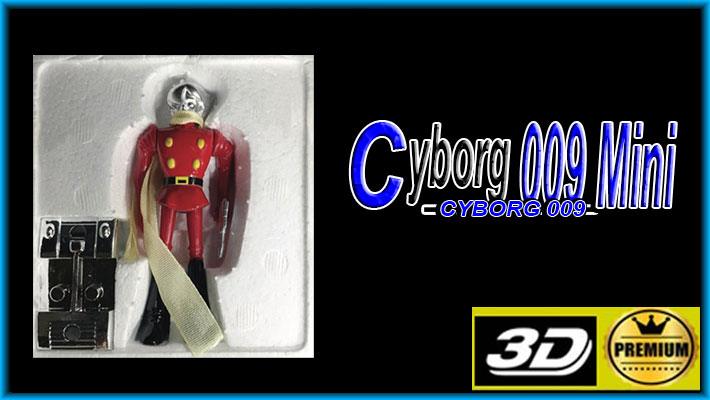 Cyborg 009 Mini Gokin Takatoku Diecast Metal Figure