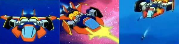 Daiken Combat Ship Head Transformation