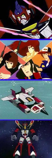 Braiger Robot J9 - Artwork originale serie anime 1980
