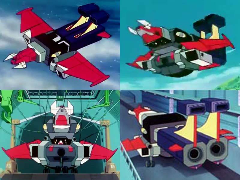 Danguard Ace transformation Satellith mechanism - Meccanismo trasformazione Danguard Ace Popy
