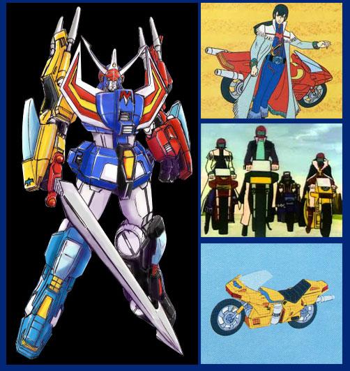 Baxingar Galactic Gale robot vintage Takatoku 1982 serie J9