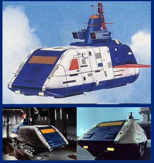 Denzi Tiger Popy DX carrier ship - Denzi Tiger nave porta robot Popy vintage diecast