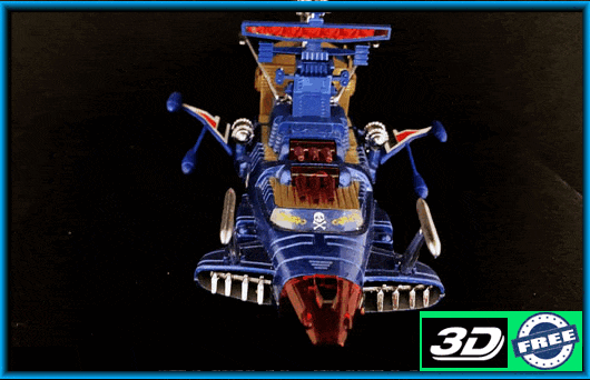 Captain Harlock Takatoku Diecast Guide: Arcadia & Z Character