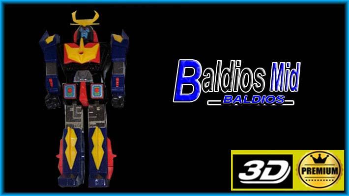 Baldios MID AL-ES Chogokin Vintage
