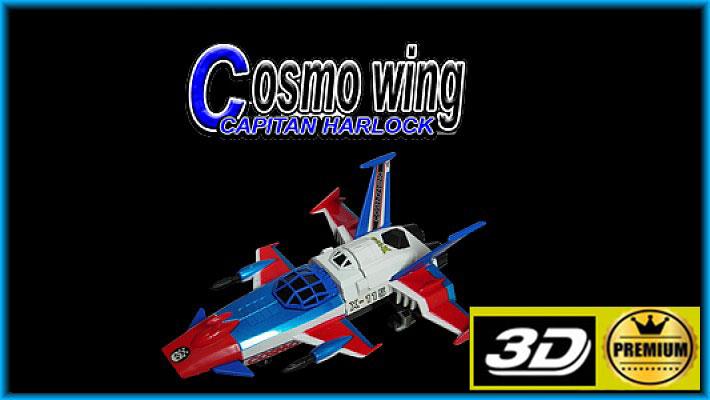 Cosmo Wing Takara Captain Harlock Vintage