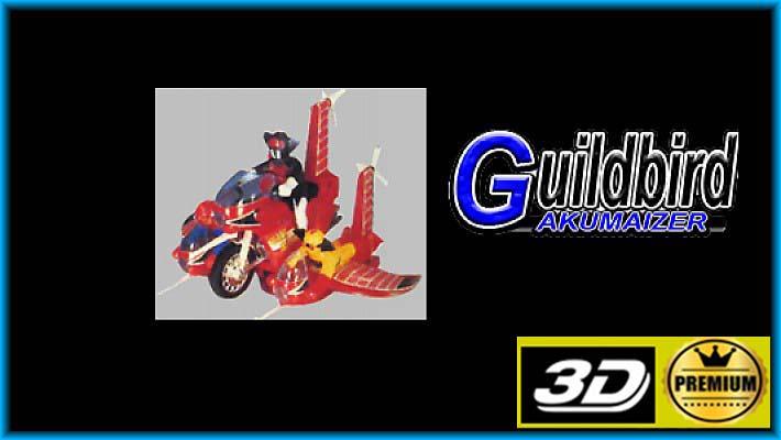 Akumaizer 3 Takatoku Guildbird diecast