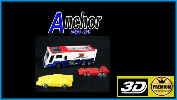 Popy PB-41 Anchor ST Arrow Emblem