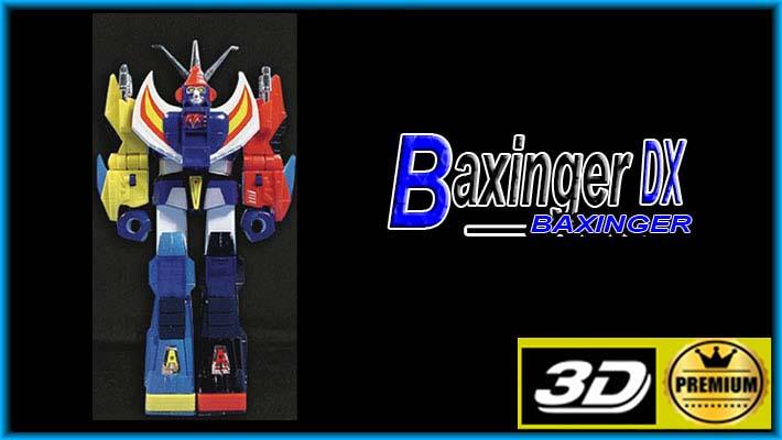 Baxingar Takatoku DX modello vintage die-cast figura robot