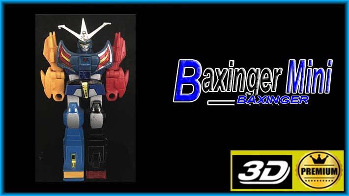 Baxingar Takatoku MINI modello vintage die-cast figura robot