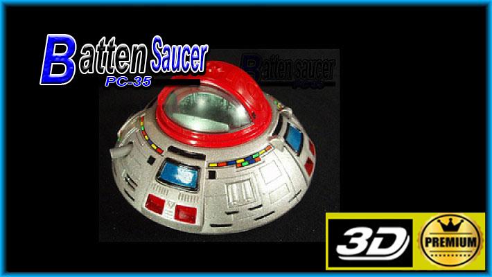 Popy PC-35 Batten Saucer die-cast Robo Maru