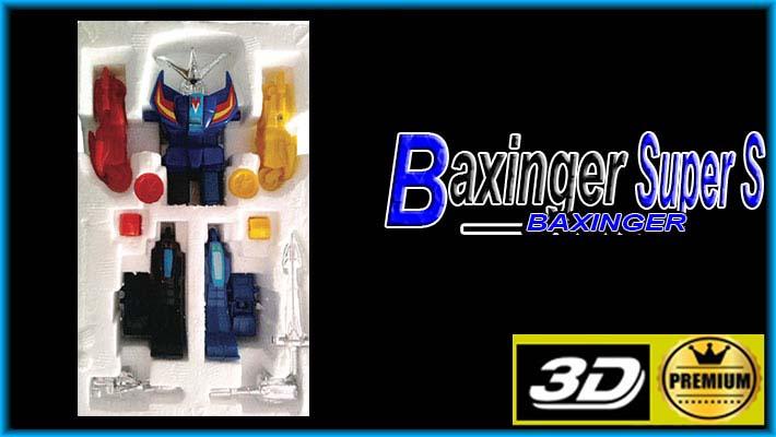 Baxingar Takatoku SUPER S modello vintage die-cast figura robot