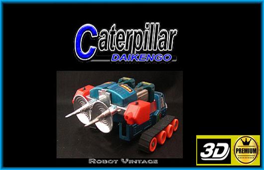 Daikengo Buildplan Takatoku Z-Character DX Box Vintage Toy