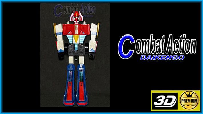 Daikengo COMBAT ACTION Takatoku Diecast
