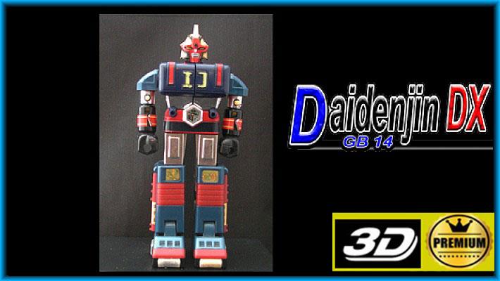 Daidenjin Godaikin Bandai America vintage - Daidenjin versione Godaikin diecast originale