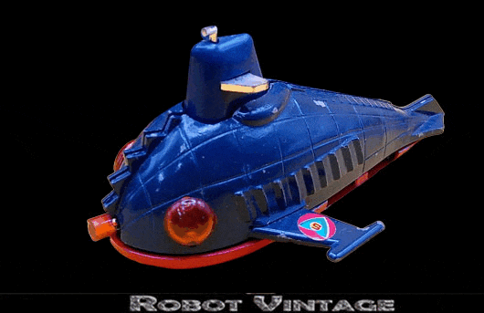 Fireman Popy PA-06 Chogokin 360 view - rotazione completa Fireman vintage diecast Alain Bernardi