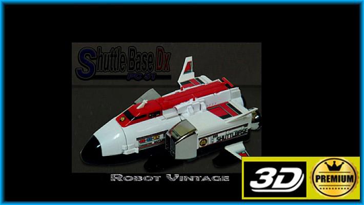 Shuttlebase DX Changeman Bandai Diecast Carrier