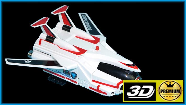 Star Condor Bandai PC-51 diecast carrier - Nave Star Condor Flashman vintage PC51