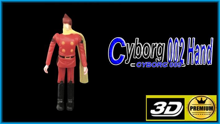 Cyborg 002 Jet Link Flying Ability Character HAND
