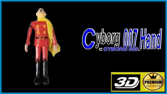 Cyborg 007 Great Britain Shapeshifting Character HAND