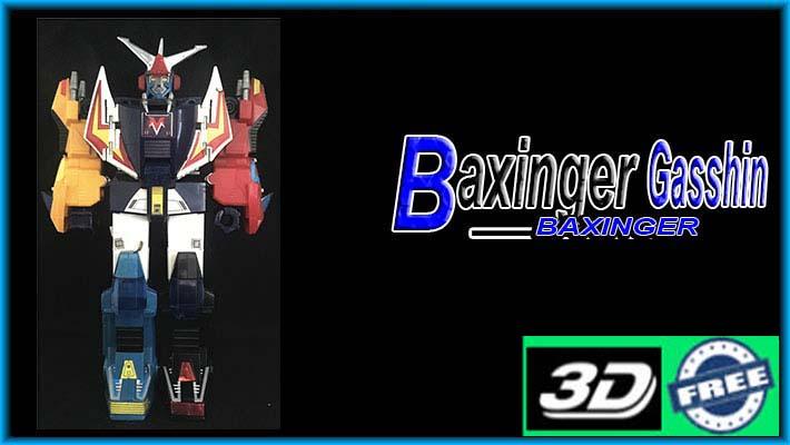 Baxingar Takatoku DX trasformabile robot cinque motociclette die-cast