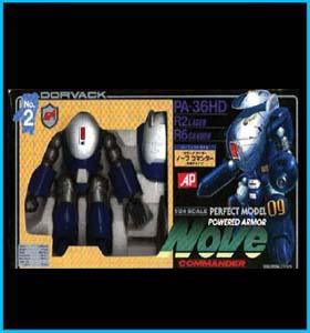 Takatoku Toys Dorvack original Japanese box BLU - Scatola originale giapponese Dorvack Takatoku vintage