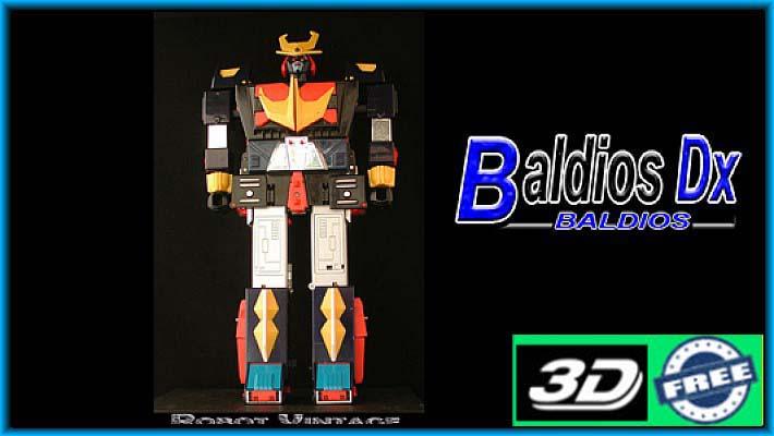 Baldios Nomura DX Diecast Robot Vintage