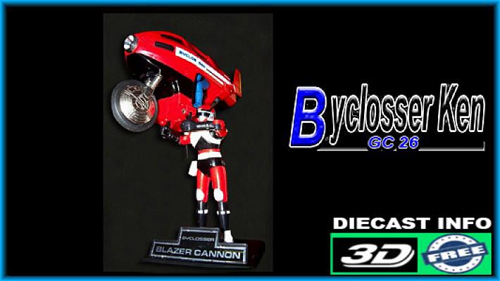 Byclosser Ken trasformazione - Sequenza d'azione Tokusatsu