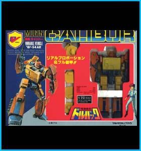 Mugen Calibur Takatoku 1/72 diecast transformation - Mugen Calibur Dorvack Takatoku trasformabile vintage Alain Bernardi