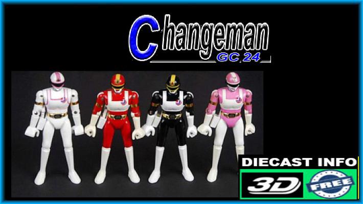 Change Dragon Hiryu Tsurugi Dengeki Sentai Changeman