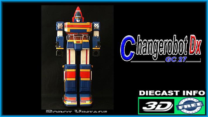 Change Robo DX GC-27 Bandai Popy Super Sentai