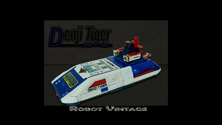 Denzi Tiger Popy DX carrier ship - Denzi Tiger nave porta robot Popy vintage diecast